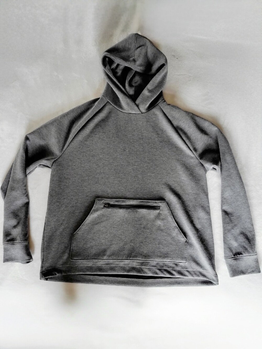 ​Sports Illustrated Activewear Gray Pullover Hoodie Mens L Drawstring Bottom
